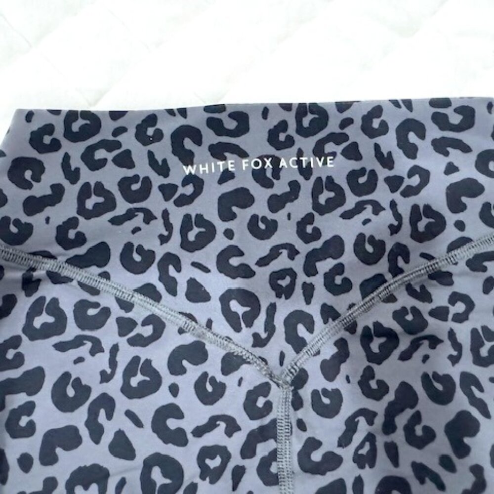 White Fox Activewear King Cheetah High Rise Leggings